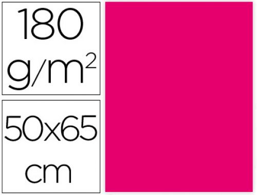 Cartolina liderpapel 50x65 cm 180 gr fucsia pack de 25 unidades , Liderpapel , 79451 , 8423473794511